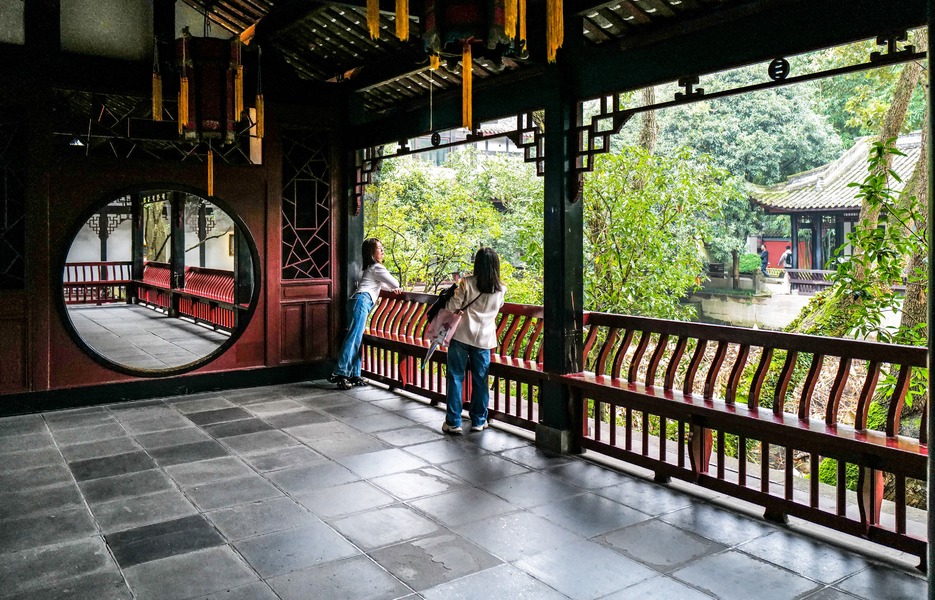 成都武侯祠之景