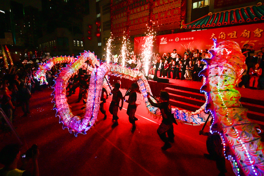 夜光龍賀廟會